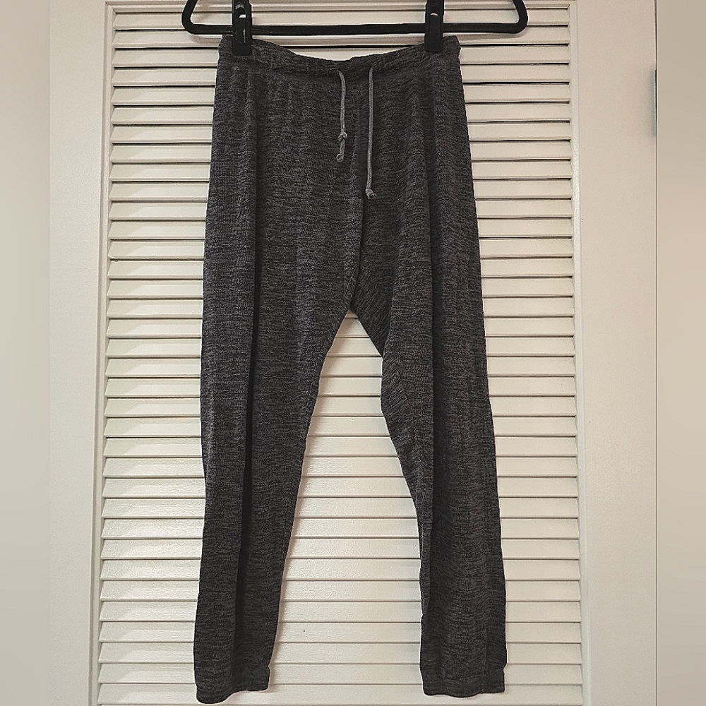 Live Love Dream - Grey Relaxed-Fit Casual Lightweight Pajama Loungwear Pants